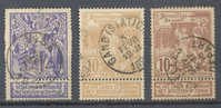 Belgie Ocb Nr : 71 - 73  (zie Scan) - 1894-1896 Esposizioni