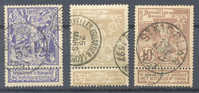 Belgie Ocb Nr : 71 - 73  (zie Scan) - 1894-1896 Esposizioni