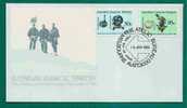 ANTARTIC - AUSTRALIAN ANTARTIC TERRITORY - 75e ANNIV SOUTH MAGNETIC POLE EXPEDITION - FD COVER - Yvert # 61/62 - Other & Unclassified