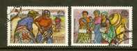 ZAMBIA 1996 Used Stamp(s) I.L.O. 645-646 - Zambia (1965-...)