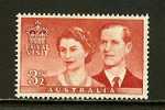 AUSTRALIA 1945 Hinged Stamp(s) Royal Visit 1 Value 242 - Ungebraucht