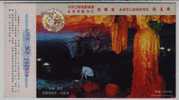 Stalagmite,Stone Pillar,China 2000 Yong'an Karst Cave Tourism Advertising Postal Stationery Card - Other & Unclassified