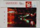 Underground River,Karst Cave,China 2004 Ninghua Country Group Of Karst Caves Landscape Postal Stationery Card - Sonstige & Ohne Zuordnung