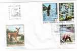 Romania 1992 FDC With Birds Owls ,bear. - Bears