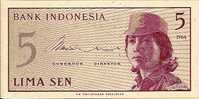 5 Sen   "INDONESIE"   1964    UNC  Ble 40 42 - Indonesië