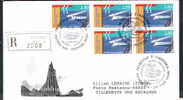 Env.Circule ANDORRE-17-6-93 A/FR - Covers & Documents