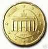 ALLEMAGNE 20 Cts 2002 Lettre G - Allemagne