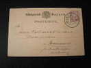 Entier Postal De Bavière MUNCHEN 1882 - Postwaardestukken