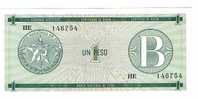 CUBA,1 PESO SERIES B 1985 KMFX6 SC/PLANCHA/UNC      DL-3817 - Kuba