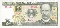 CUBA   1  PESO 2004  KM#123  EBC/XF       DL-3897 - Cuba