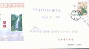 Yongxin Waterfall,   Pre-stamped Cover , Postal Stationery - Other & Unclassified