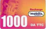 @+ Algerie - Mobilis - 1000DA - Argelia