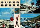 CPSM.  SPORTS D´HIVER EN AUVERGNE. SUPER BESSE. - Besse Et Saint Anastaise