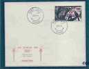 OLYMPIC GAMES - TCHAD SURCHARGED AIR MAIL De AFRIQUE EQUATORIALE  De 1952 - FAUNA 1960 VF FIRST DAY COVER - Yvert # A1 - Ete 1960: Rome