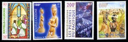 Nouvelle Calédonie (Y/T No, 721-24 - Art Festival) [**] - Unused Stamps