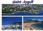 CPM Multivues St Aygulf,  Vue Aerienne,  Plage, Port - Saint-Aygulf