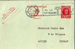 A00029 - Entier Postal - Carte Postale N° 93 - De 1927 - Avec Flamme Contre La Tuberculose De Liège Vers Peyrat Du 14-11 - Cartoline 1909-1934