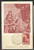 France Carte Maximum  YT 753  Oblitération 4.6.1946 Inauguration Musée Postal  Tableau De Chardin :le Cachet De Cire - 1940-1949
