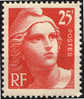 FRANCE 1946 - YT N° 729 ** - SUPERBE - Marianne De Gandon - 25f Orange - 1945-54 Maríanne De Gandon