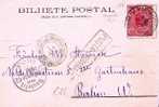 Br114/  BRASILIEN - Bahia Stadtpost Auf AK 1908, Nach Berlin - Storia Postale