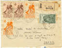 Senegal - Lettre Recommandée Dakar Principal 1946 - Cachet Horoplan - Other & Unclassified