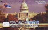 Telecarte Les Etats-Unis Reliée (2) THE CAPITOL - Telefonkarte USA Verbunden - Phonecard USA Related - Japan Phonecard - Landscapes