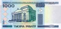 BIELORRUSIA/BELARUS  1.000 RUBLOS 2000  KM#28  PLANCHA/UNC   DL-4453 - Belarus