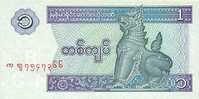 BIRMANIA/MYANMAR  1 KYAT 1996  KM#69  PLANCHA/UNC   DL-4437 - Myanmar