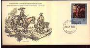 Jolie FDC 1er Jour Dominica Dominique Tableau Peinture Peintre Van Dyck - CAD 22-07-1980 G.P.O. Roseau .. Voir Détail !! - Dominica (1978-...)