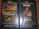 Cassette Vidéo De Rocky 2, Rocky 3, Rocky 4. - Action & Abenteuer