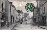 72 SABLE Sur SARTHE -1501- Rue St Nicolas, Animée, Ed Malicot, Voyagé 1915 - Sable Sur Sarthe