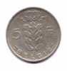 Belgique  5 Francs De 1962 - 5 Frank