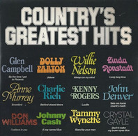 * 2LP * COUNTRY'S GREATEST HITS - VARIOUS ARTISTS (U.K. 1985 Ex!!!) - Country Et Folk