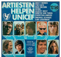 * LP * ARTIESTEN HELPEN UNICEF - VARIOUS ARTISTS (Holland 1974 Ex-!!!) - Compilaties