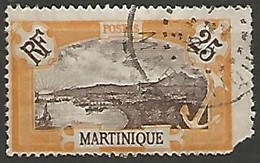 MARTINIQUE N° 96 OBLITERE Déclassé - Used Stamps