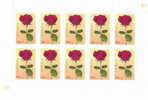 Australia-2008 Love Blooms Sheetlet MNH - Ungebraucht