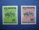 ALLEMAGNE. EUROPA 1972. NEUFS** - 1972