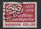 DENMARK - Yvert # 673 - VF USED - Usado