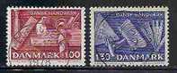 DENMARK - Yvert # 647/8 - VF USED - Gebraucht