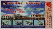 Crane Truck,China 2008 Dayu Construction Engineering Machinery Manufacture Company Advertising Postal Stationery Card - LKW