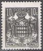 Monaco 1943 Yvert 249 Neuf ** Cote (2015) 0.20 Euro Armoirie Du Principauté - Ongebruikt