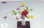 Carte Prépayée Japon Fleur Bouquet (14) BLUME Telefonkarte * Japon Bloemen * Boeket *  Bloem - Flower - - Flowers