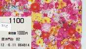 Carte Prépayée Japon Fleur Bouquet (31c) BLUME Telefonkarte * Japon Bloemen * Boeket *  Bloem - Flower - - Flowers