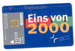 Allemagne Eins Von 2000 Evanlegishe Kirche Im Rheinland 1999 Telefonkarte - Sonstige & Ohne Zuordnung