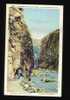Shoshone Canyon And Tunnel, Yellowstone National Park, Cody Road, Copyright 1917 - USA Nationale Parken