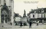 10 - ARCIS Sur AUBE - PLACE De La REPUBLIQUE - COIFFEUR E. GASPARD PARFUMEUR- STATUE De DANTON REVOLUTION FRANCAISE 1789 - Arcis Sur Aube