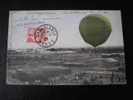 Carte Postale De Casablanca 1908 - Ballon - Pour LYON - Autres & Non Classés