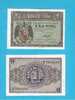 ESPAÑA  1  PESETA    30-abril-1938  SC    DL-4953 - 1-2 Pesetas