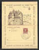 France  FDC Journée Timbre 1943 Carte Lettre 2 Annecy Palais De L´ile - ....-1949