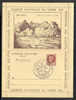 France  FDC Journée Timbre 1943 Carte Lettre 18 Grenoble Vues Des Rives Du Drac - ....-1949